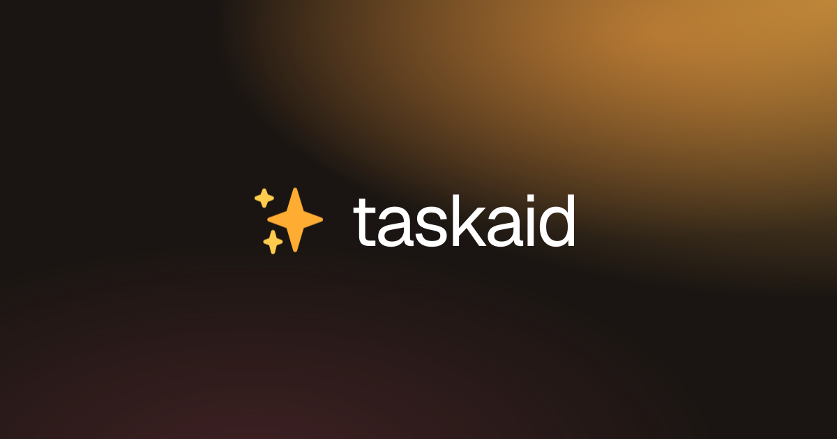 Taskaid screenshot 1